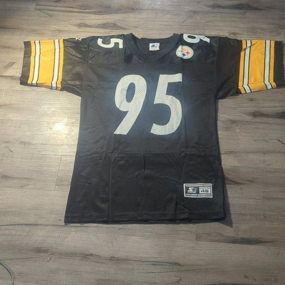 STARTER Other - HOST PICK Steelers Jersey Lloyd number 95 black size 46/M Starter brand